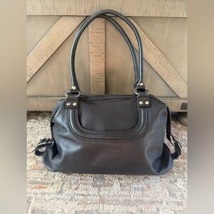 HOBO International Black Leather Purse